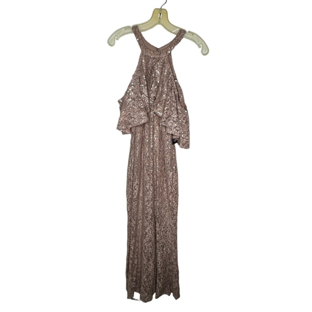 Marina Sequin Long Dress nwt